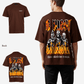 G West Oversized Tri Skeleton T-Shirt Mens