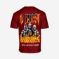 G West Oversized Tri Skeleton T-Shirt Mens