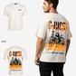 G West Oversized Tri Skeleton T-Shirt Mens