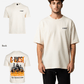 G West Oversized Tri Skeleton T-Shirt Mens