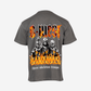 G West Oversized Tri Skeleton T-Shirt Mens