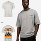 G West Oversized Tri Skeleton T-Shirt Mens
