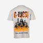 G West Oversized Tri Skeleton T-Shirt Mens