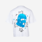 G West Mens Oversized True Blue Ski Mask Oversized Tee
