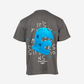 G West Mens Oversized True Blue Ski Mask Oversized Tee