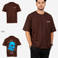 G West Mens Oversized True Blue Ski Mask Oversized Tee
