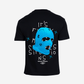 G West Mens Oversized True Blue Ski Mask Oversized Tee