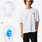 G West Mens Oversized True Blue Ski Mask Oversized Tee