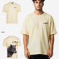 G West Mens Oversized Wolf T Shirt