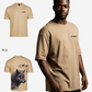G West Mens Oversized Wolf T Shirt