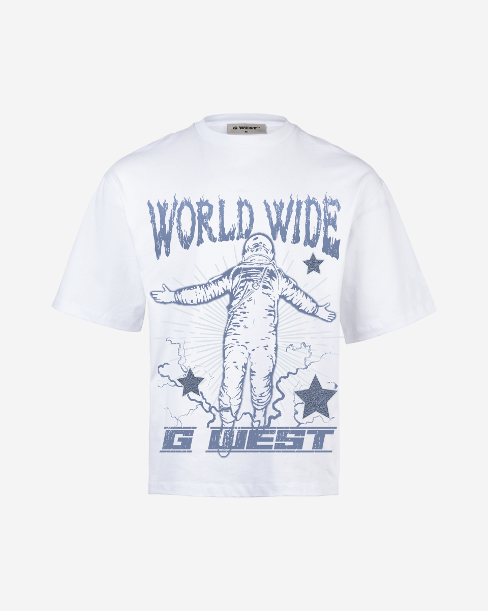 G West Oversized World Wide Star T Shirt Mens