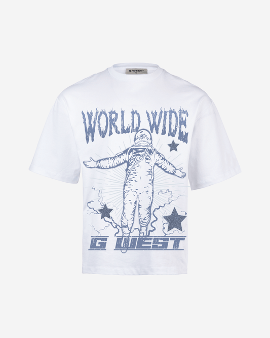 G West Oversized World Wide Star T Shirt Mens