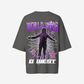 G West Womens Oversized World Wide Star Tee