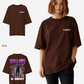 G West Womens Oversized World Wide Star Tee