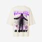 G West Womens Oversized World Wide Star Tee
