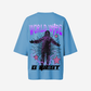 G West Womens Oversized World Wide Star Tee