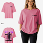 G West Womens Oversized World Wide Star Tee