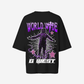 G West Womens Oversized World Wide Star Tee