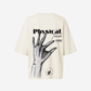 G West Womens Oversized X-Ray Hand Tee