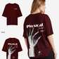 G West Womens Oversized X-Ray Hand Tee