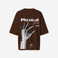 G West Womens Oversized X-Ray Hand Tee