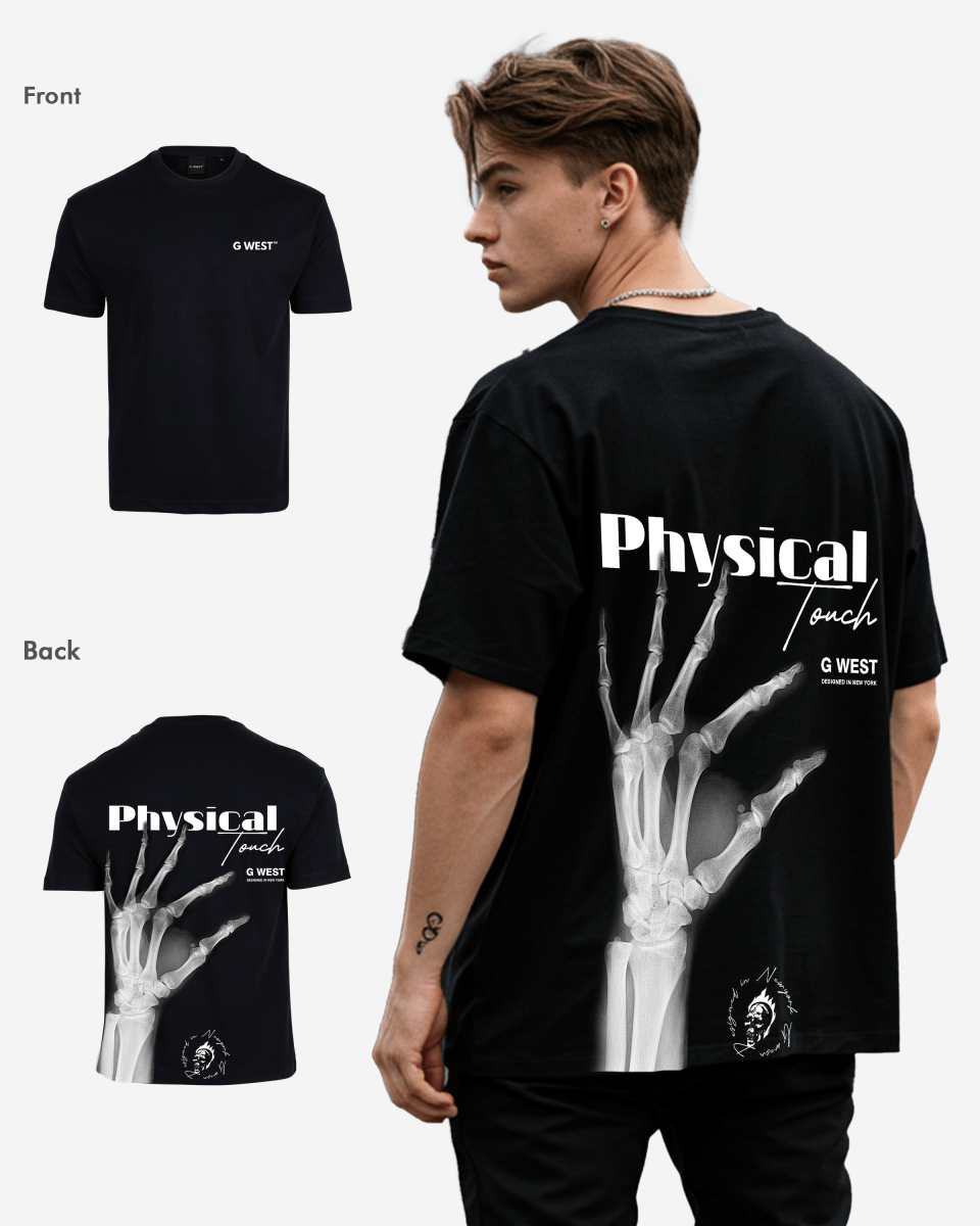 G West Mens Oversized X-Ray Hand Tee