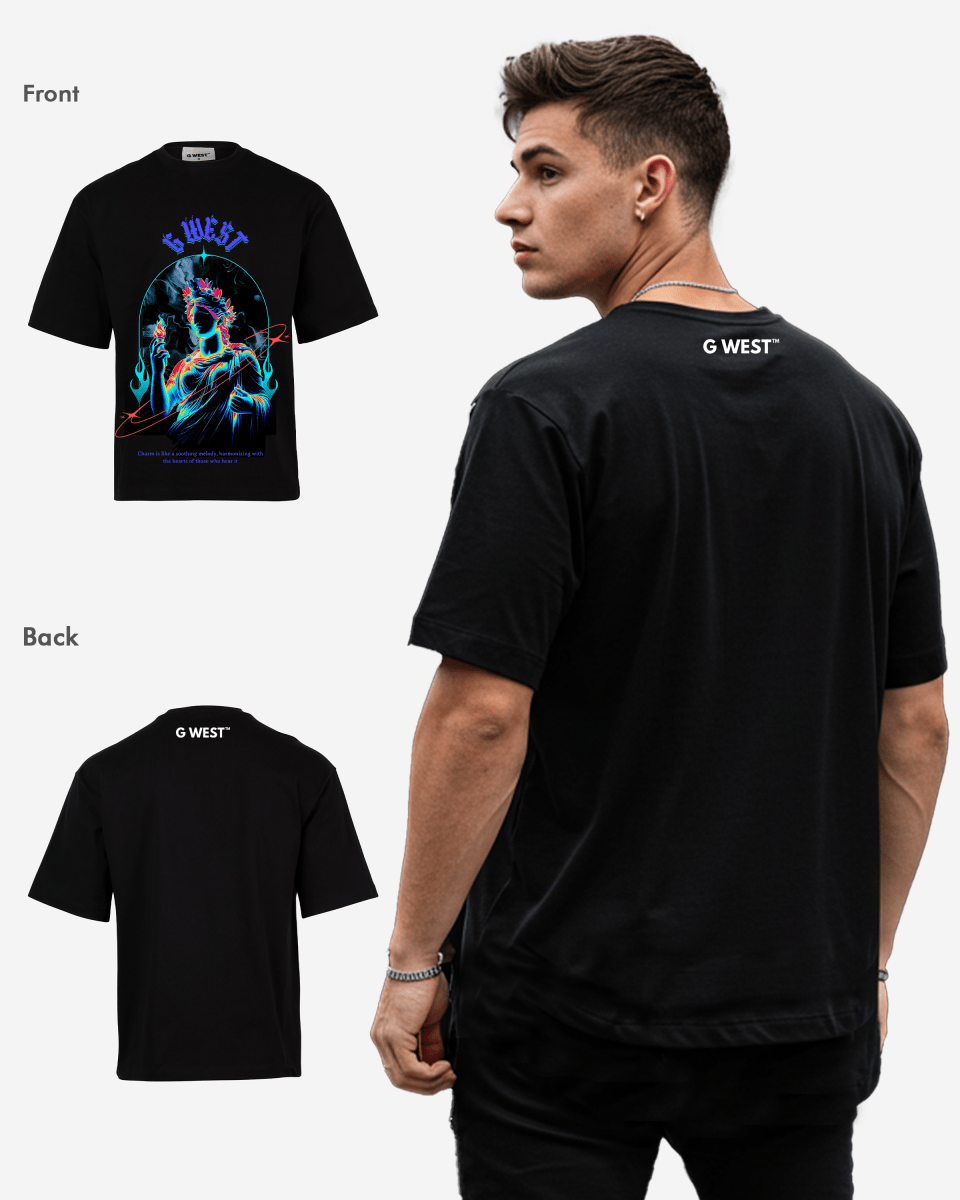 G WEST OVERSTRESSED OVERSIZED T-Shirt Mens