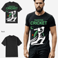 G West Pakistan Cricket Black T-Shirt Mens
