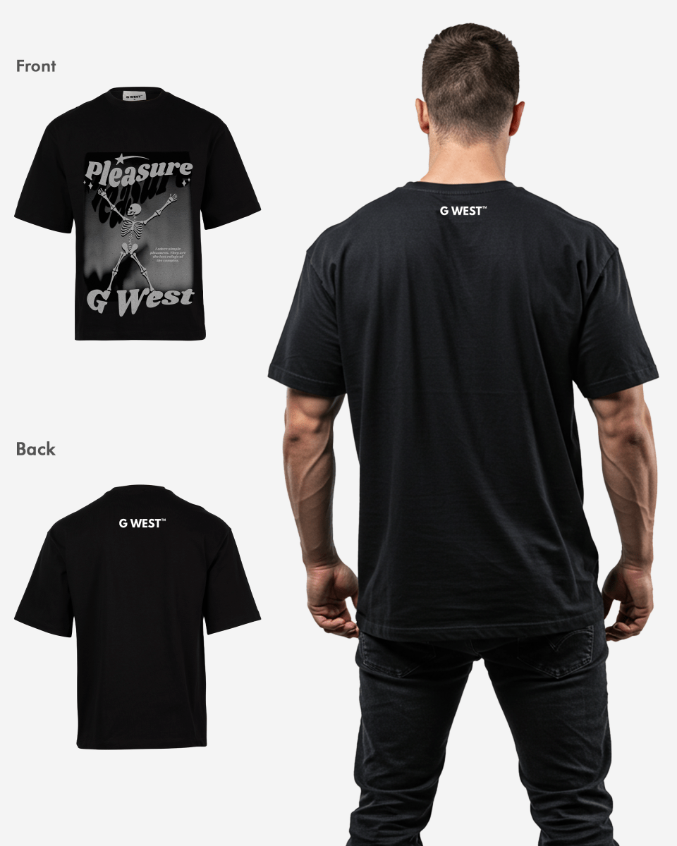 G WEST PLEASURE OVERSIZED T-Shirt Mens