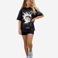 G West Punk Never Die Oversized Women's T-Shirt