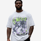G West Reborn White T-Shirt Big and Tall Mens