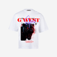 G WEST RED FURY OVERSIZED T-Shirt Mens