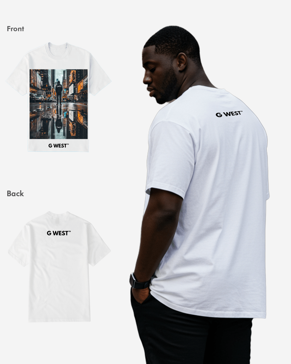 G WEST REFLECTION T-Shirt Big and Tall Mens