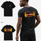 G West Mens Regular Fit Flame Box Logo T Shirt