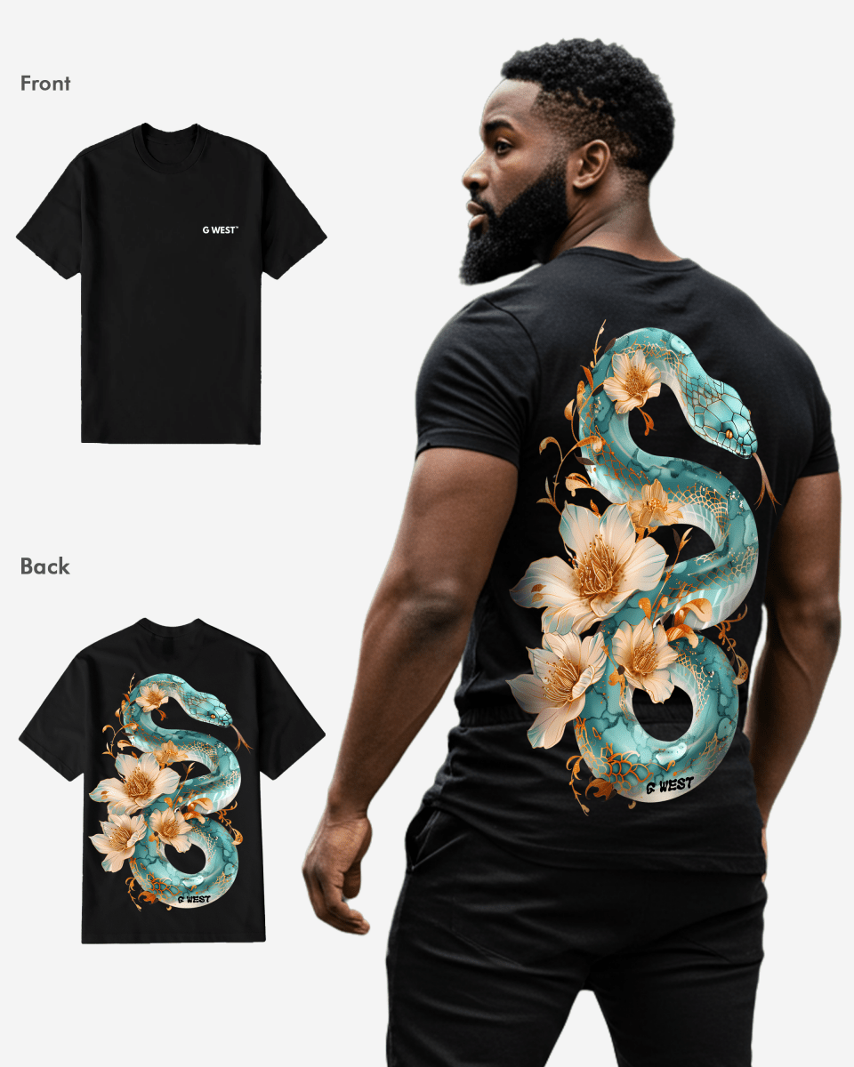 G West Mens Regular Fit Floral Traitor T Shirt