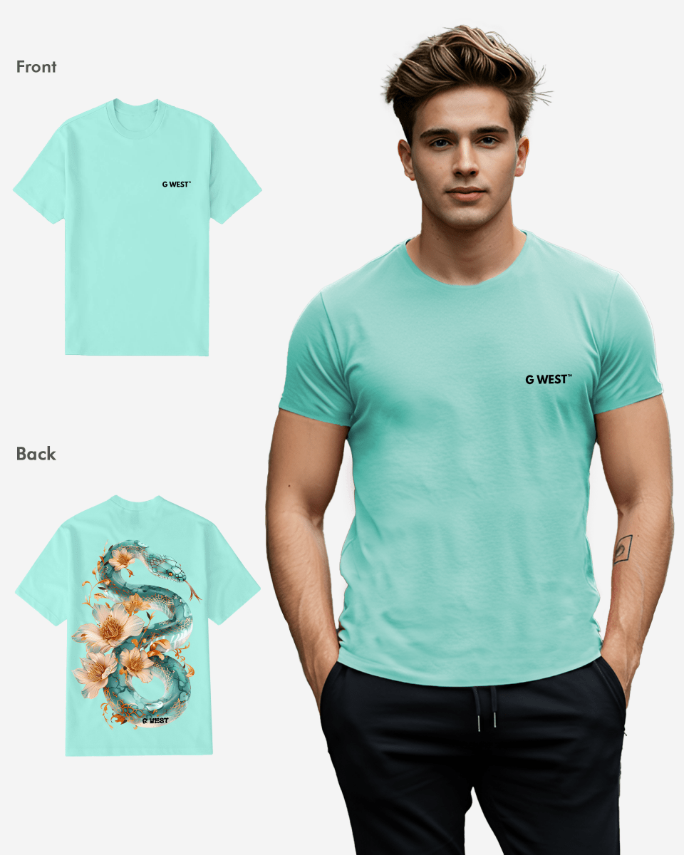 G West Mens Regular Fit Floral Traitor T Shirt