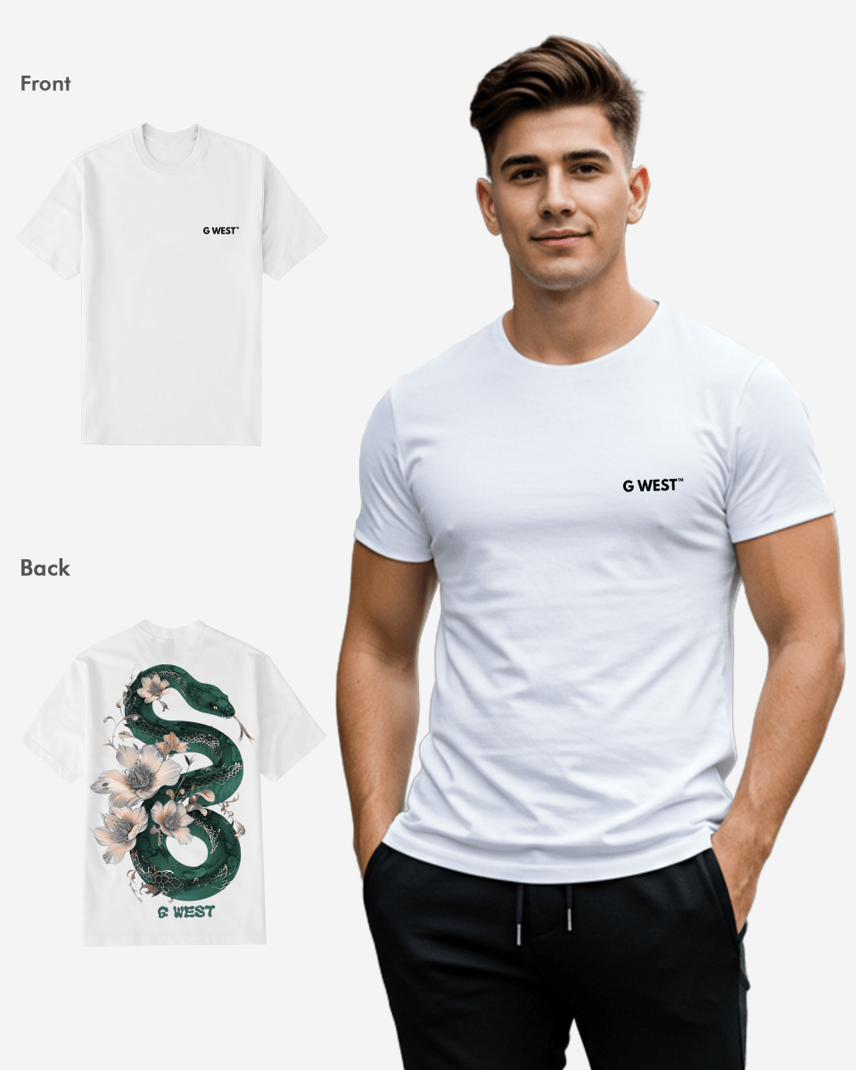 G West Mens Regular Fit Floral Traitor T Shirt