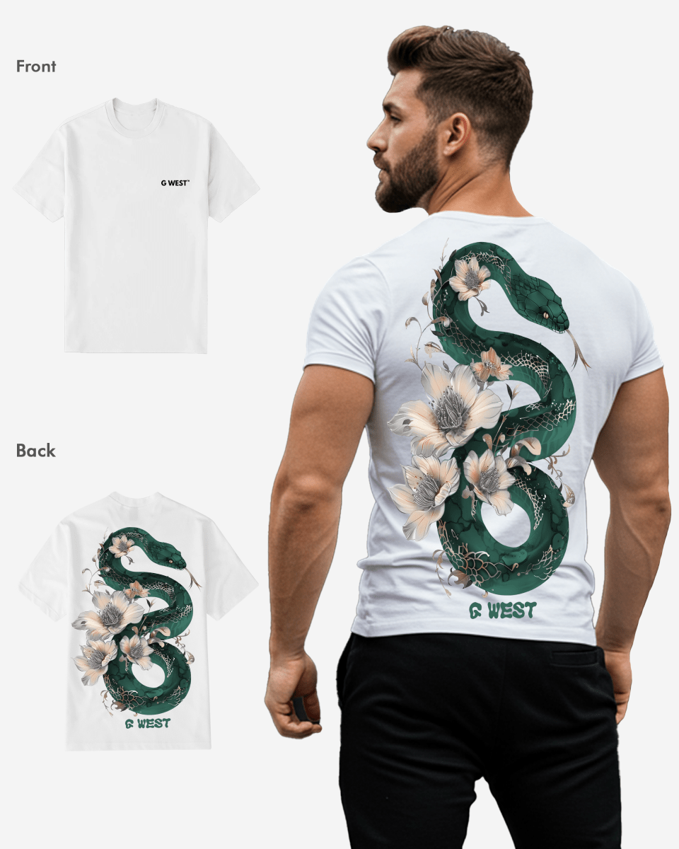 G West Mens Regular Fit Floral Traitor T Shirt