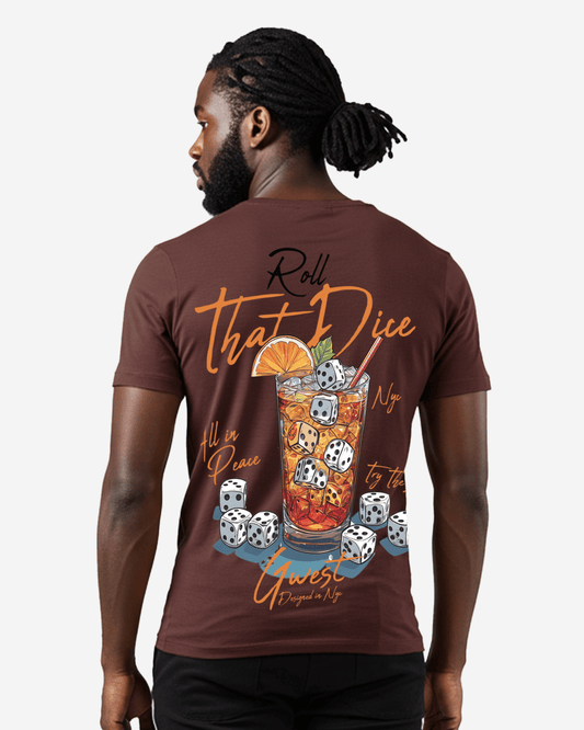 Camiseta para hombre G West Regular Fit Roll That Dice