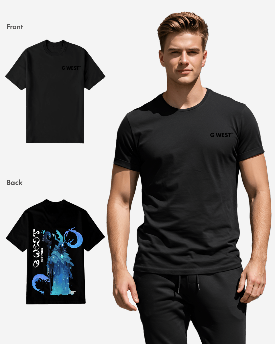 G West Mens Regular Fit Sea Wizard T Shirt