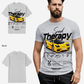 G West Mens Regular Fit Speed Therapy Front Graphic T Shirt