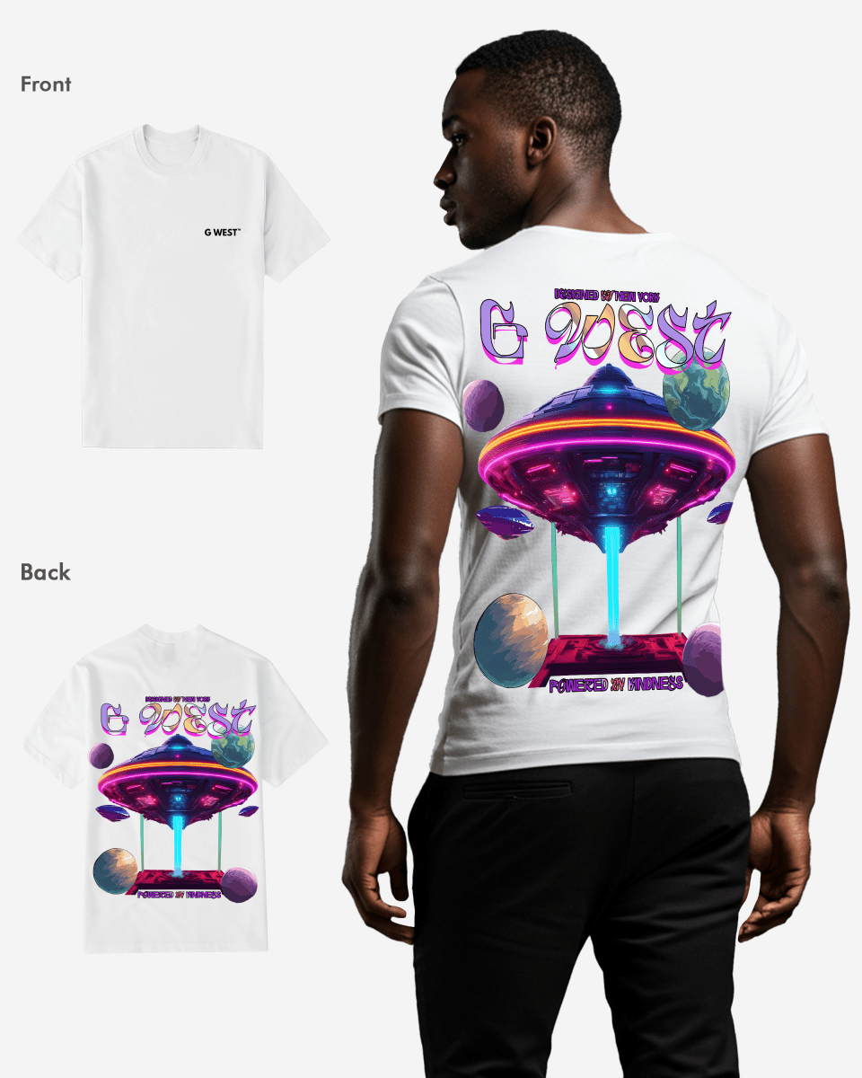G West Mens Regular Fit Ufo Tee