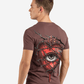 G West Mens Regular Fit Wire Heart T Shirt