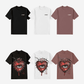 G West Mens Regular Fit Wire Heart T Shirt