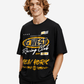 G West Rhinestone Racing Club Oversized Tee