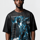 G WEST RHINSTONE WORLD TOUR 3/4 SLEEVES MESH SHORT SET