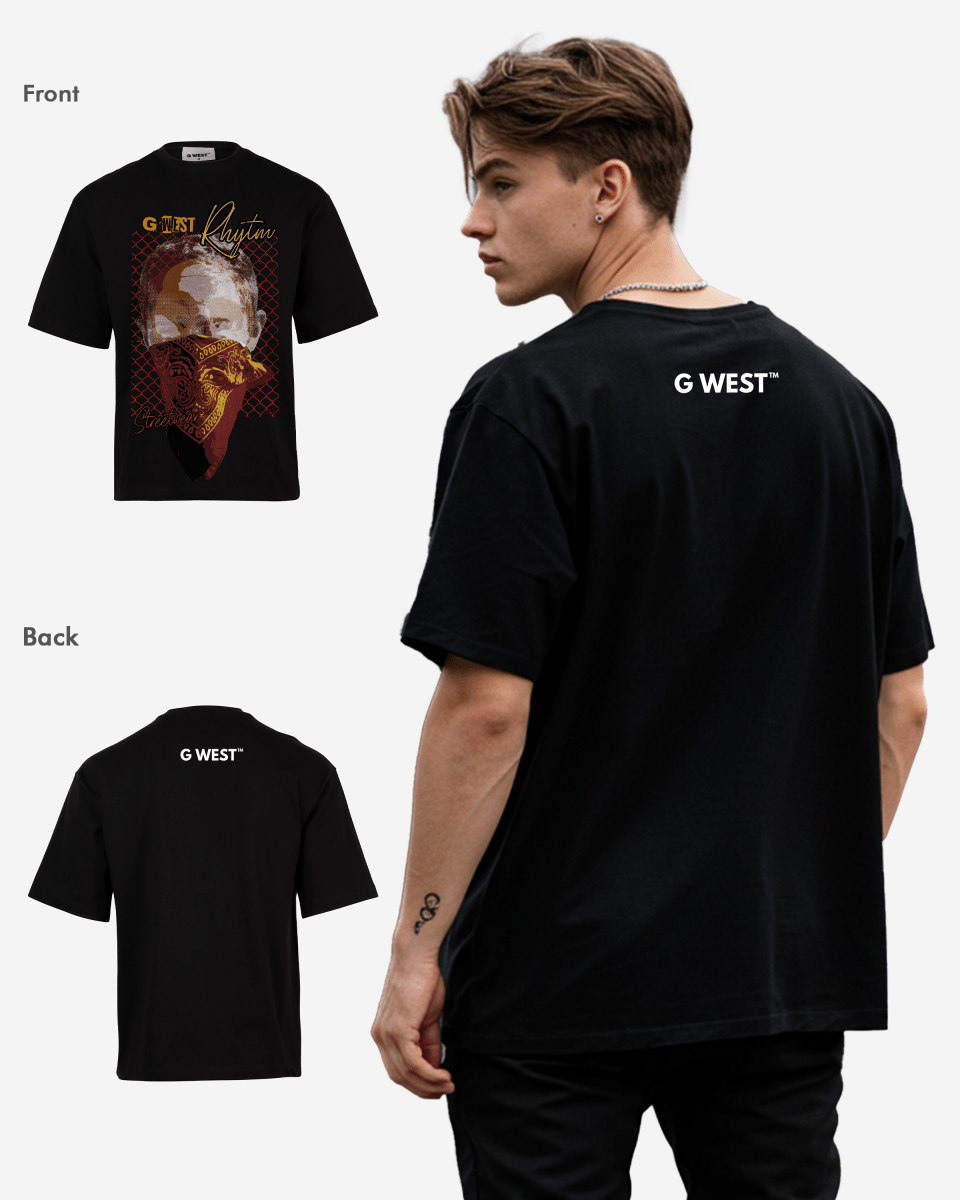 G West Rhytm oversized T-Shirt Mens