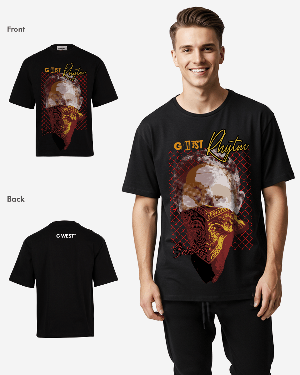 G West Rhytm oversized T-Shirt Mens