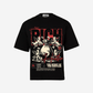 G WEST RICH HUSTLER OVERSIZEED T-Shirt Mens