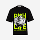 G WEST RICH LIFE OVERSIZED T-Shirt Mens